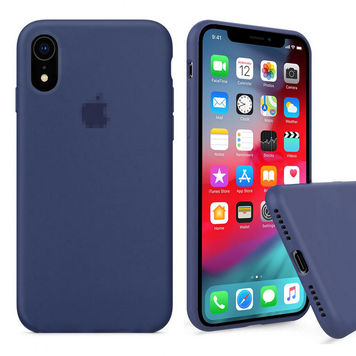 Чехол Silicone Case для iPhone XR FULL (№20 Cobalt Blue)