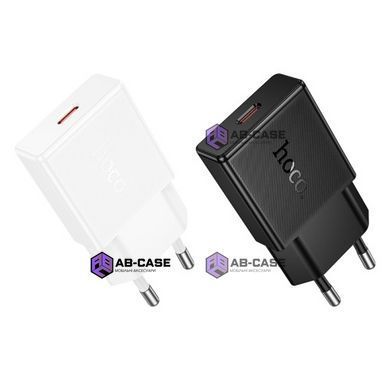 Зарядное устройство 25W (1 Type-C) Hoco N74 Speed PD ультратонкий (Black)