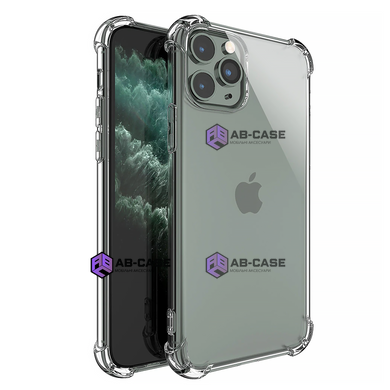 Чехол для iPhone 16 Pro Max прозрачный Armored Clear CASE с усиленными углами