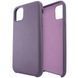 Чохол для iPhone 11 Leather Case PU Dark Cherry