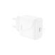 Комплект быстрой зарядки 20W (1 Type-C) XO L141 PD с кабелем Type-C - Type-C (White) 5
