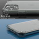 Чохол для iPhone 16 Pro Max прозорий Armored Clear CASE з посиленмим кутами