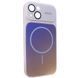 Чохол для iPhone 15 : Gradient Glass MagSafe Case &ndash; Purple