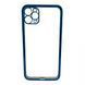 Гальванічний чохол (на iPhone 12 Pro Max, Dark Blue)