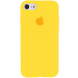 Чехол Silicone Case для iPhone 7/8 FULL (№4 Yellow)
