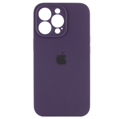 Чехол Silicone Сase для iPhone 15 Pro Max Full Camera №76 Elderberry