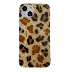 Леопардовый силиконовый чехол на iPhone 14 Leopard