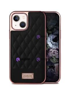 Чехлы Onegif New Leather case (для iPhone 13, Black)