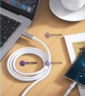 Кабель XO (USB &ndash; Lightning) 6A NB227 Silicone Zinc Alloy &ndash; White (1m)