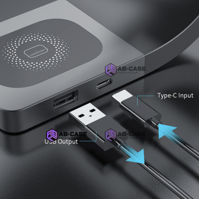 Безпровідна зарядка Magsafe 4 в 1 30w (iPhone+Phone+Apple Watch+AirPods) (Black)