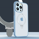 Чехол Matt Guard Magsafe для iPhone 15 Pro с подставкой Sierra Blue 2