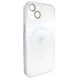 Чохол для iPhone 13 - AG Titanium Case with MagSafe із захистом камери White