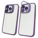 Чохол для iPhone 12 Pro Max Guard Stand Camera Lens з лінзами та підставкою Deep Purple 1