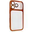 Чехол для iPhone 17 Pro Max : Titan Frame Matte PC Case &ndash; Orange