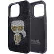 Чехол для iPhone 15 Pro Max Rock Case Karl Legerfeld - Black-Silver
