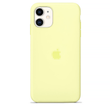 Чехол Silicone Case для iPhone 11 FULL (№51 Mellow Yellow)