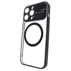 Чехол Camera Lens Protection with MagSafe для iPhone 14 Pro Max Black