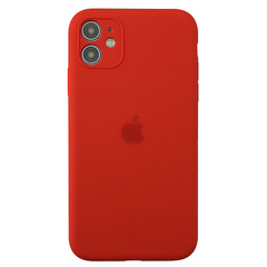 Чехол Silicone Case FULL CAMERA (для iPhone 11, Red)