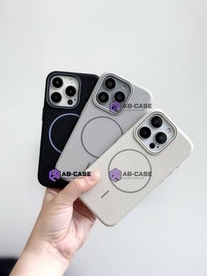 Чохол для iPhone 12/12 Pro : Grain Silicone with MagSafe &ndash; Gray