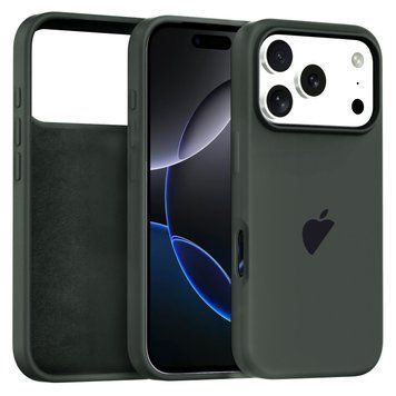 Чохол для iPhone 17 Pro &ndash; Silicone Case Full (№70 Cyprus Green)