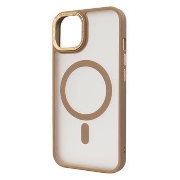 Чехол Nofelet MATT Case with MagSafe (iPhone 12/12 Pro, Desert Gold)
