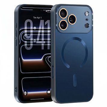Чехол для iPhone 17 Pro : AG Optic Shield MagSafe &ndash; Dark Blue