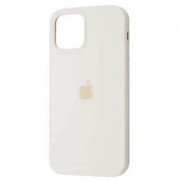 Чехол Silicone Case для iPhone 15 Pro FULL (№11 Antique White)