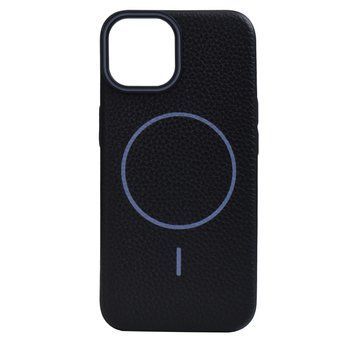 Чохол для iPhone 12/12 Pro : Grain Silicone with MagSafe &ndash; Black