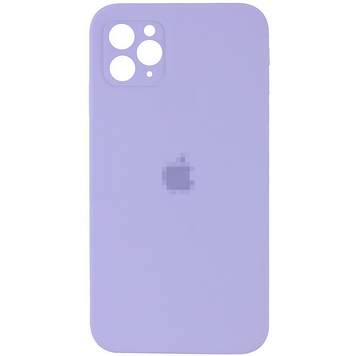 Чохол Silicone Case FULL CAMERA (square side) (на iPhone 11 pro) (Glycine)