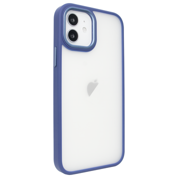 Чехол матовый для iPhone 11 MATT Crystal Guard Case Dark Blue