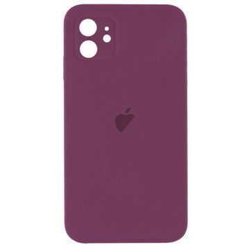 Чехол Square Case (iPhone 11, №52 Marsala)