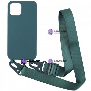 Чехол STRAP COLOR CASE для iPhone (iPhone 12 | 12 Pro, дляest Green)