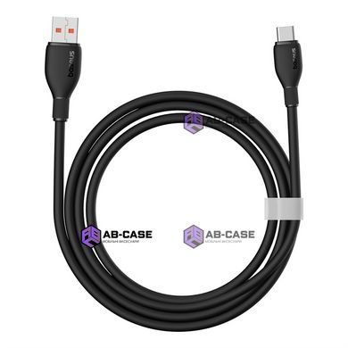 Кабель 100W (USB to Type-C) Baseus Pudding Series Fast Charging &ndash; Black (2m)