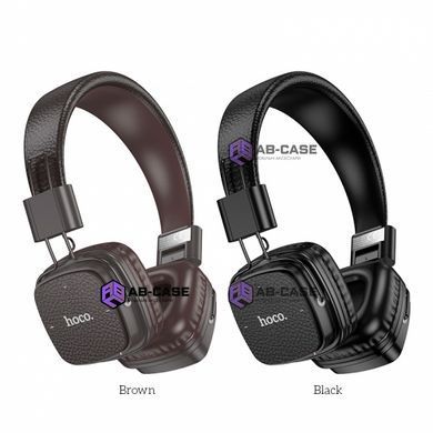 Навушники бездротові HOCO W56 Earl BT headphones Brown