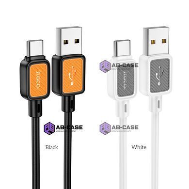 Кабель HOCO (USB to Type-C) 2.4A X108 Benefit &ndash; Black (1m)