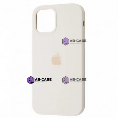 Чехол Silicone Case для iPhone 15 Pro FULL (№11 Antique White)