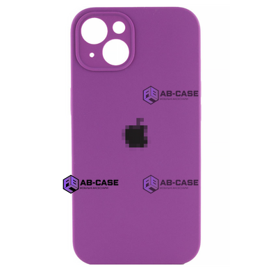 Чехол Silicone Сase для iPhone 15 Plus Full Camera №45 Purple