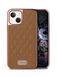 Чехлы Onegif New Leather case (для iPhone 13, Brown)