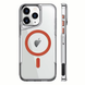 Чехол для iPhone 14 Pro Max NewZone Сlear Case with MagSafe - Orange