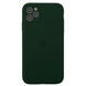 Чехол Silicone Case FULL CAMERA (для iPhone 11 Pro Max, Forest Green)