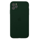 Чохол Silicone Case FULL CAMERA (на iPhone 11 Pro Max, Forest Green)