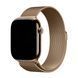 Металлический ремешок Milanese Loop для Apple Watch (42mm, 44mm, 45mm, 46mm, 49mm Gold)