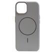 Чохол для iPhone 12/12 Pro : Grain Silicone with MagSafe &ndash; Gray