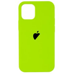 Чохол для iPhone 16 Plus Silicone Case FULL (№66 Neon Green)