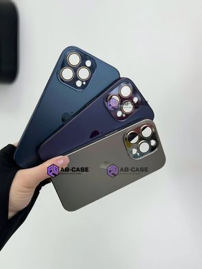 Чехол для iPhone 15 матовый AG Titanium Case Black