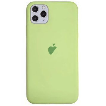 Чехол Silicone Case для iPhone 11 pro FULL (№64 Avocado)
