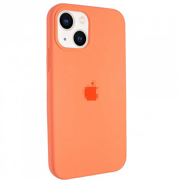 Чехол для iPhone 16 Silicone Case FULL (№56 Papaya)