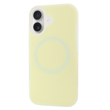 Чохол для iPhone 17 : Neon Silicone Case MagSafe &ndash; Mellow Yellow