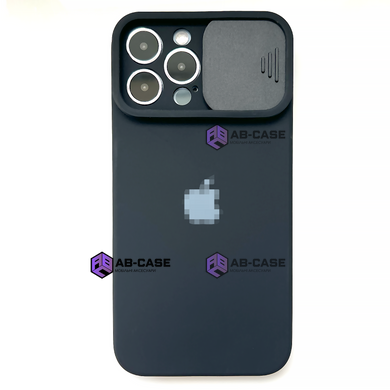 Чохол Silicone with Logo Hide Camera, для iPhone 11 Pro (Black)
