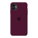 Чехол Silicone Case для iPhone 11 FULL (№52 Marsala)